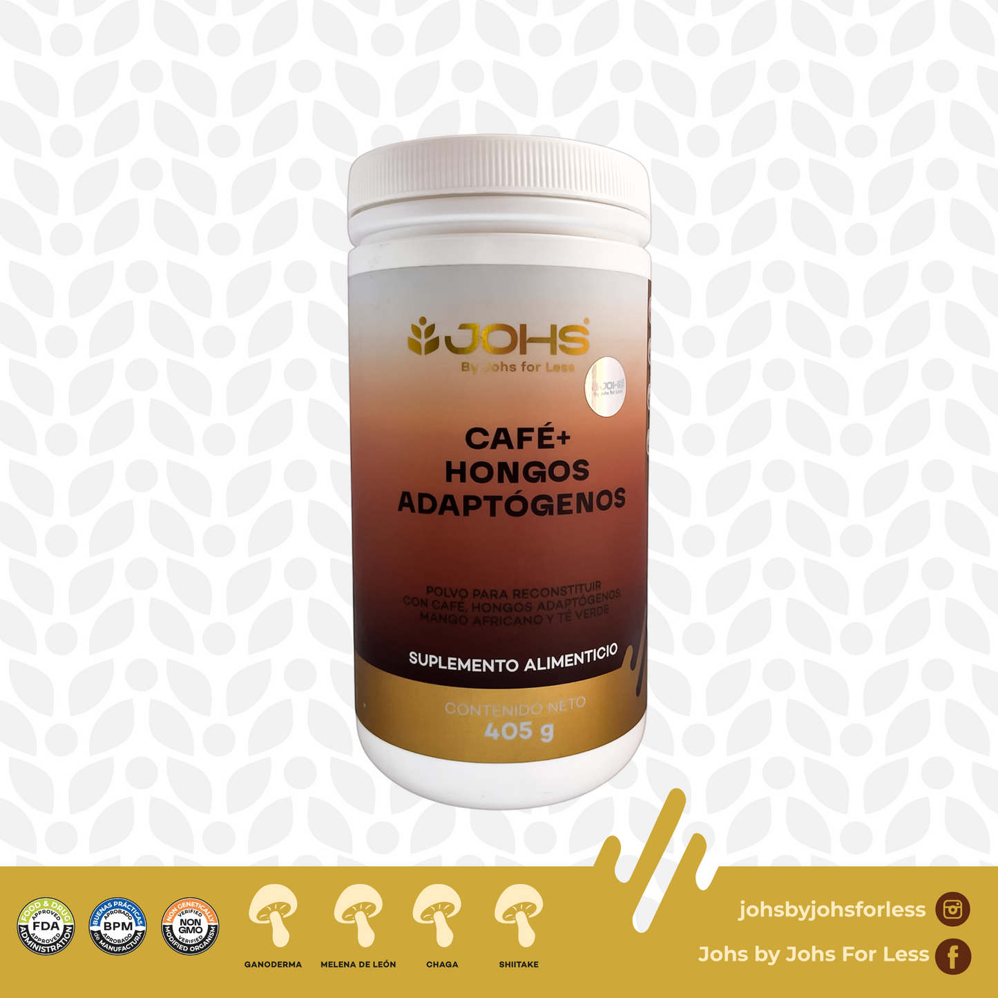 CAFÉ+HONGOS ADÁPTOGENOS