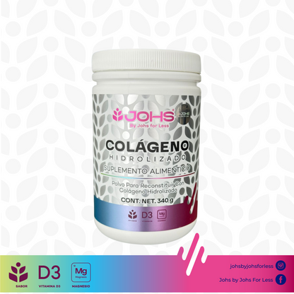 Colágeno Hidrolizado JOHS | Colágeno Bovino con Vitamina D
