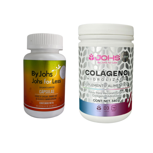 CAPSULAS Y COLAGENO (paquete 2 pz)